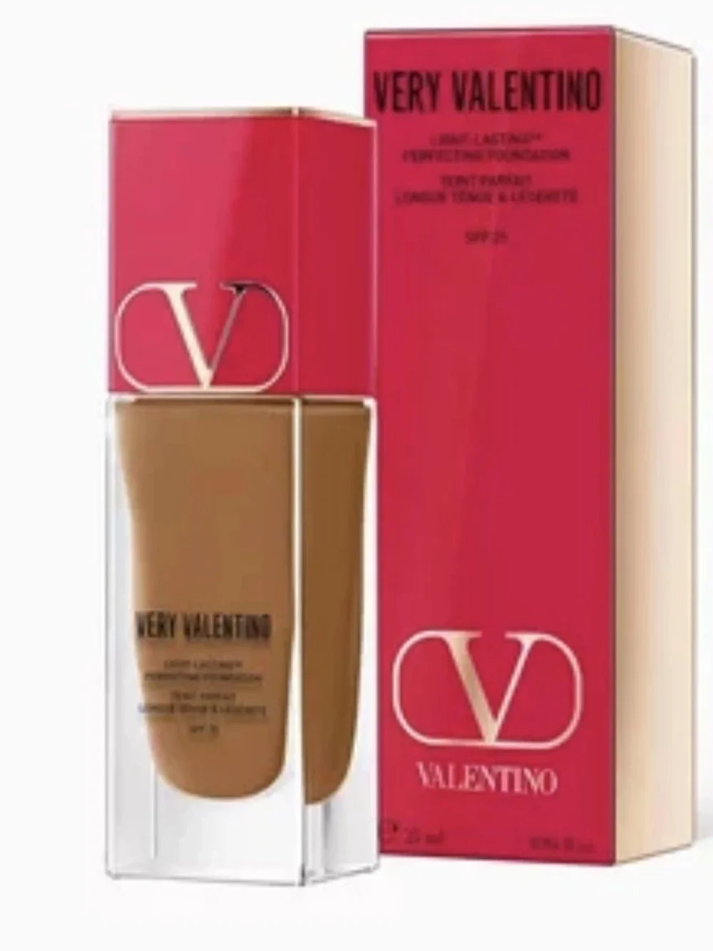 Valentino Very Valentino Light-Lasting Foundation +SPF 25 In Shade Deep Ambra 3